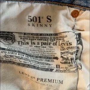 Levi 501 jeans